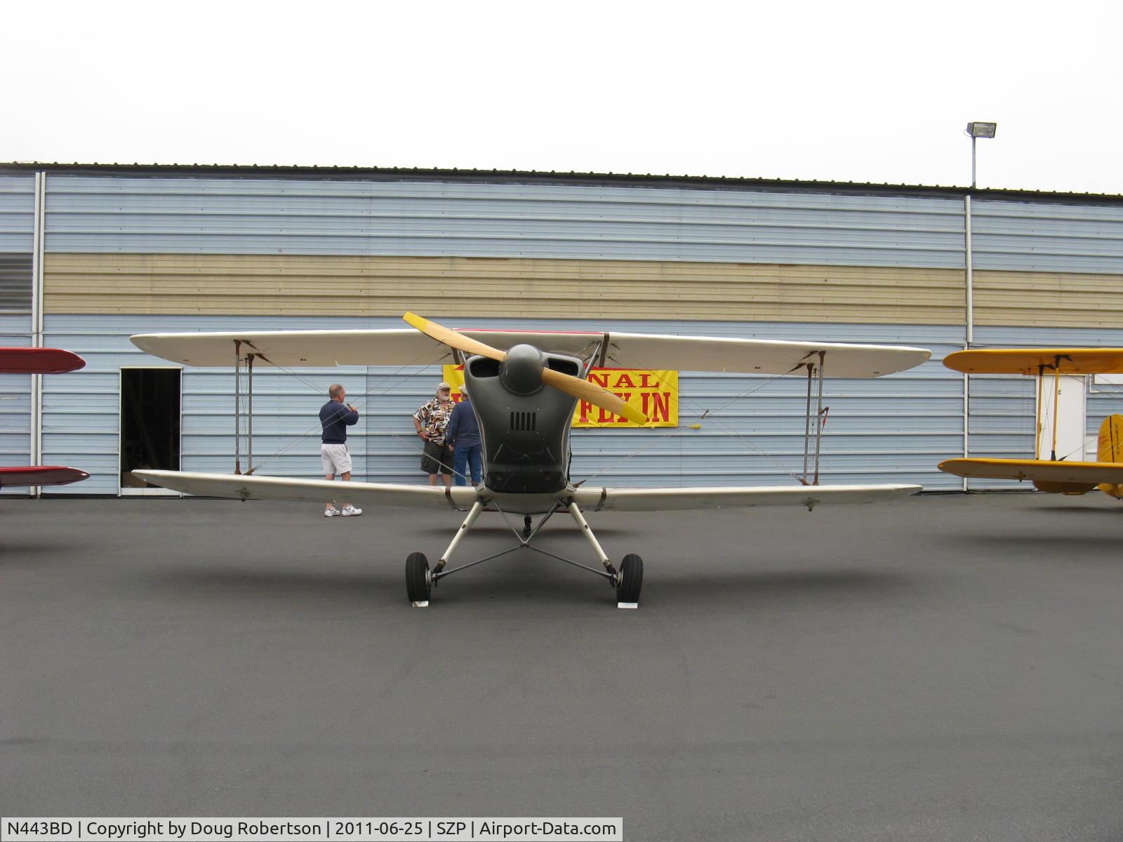 N443BD, 1953 CASA 1-131E Jungmann C/N Not found E3B-443/ N443BD, 1953 C.A.S.A. 1.131 Bucker JUNGMANN, Lycoming O-360 180 Hp upgrade