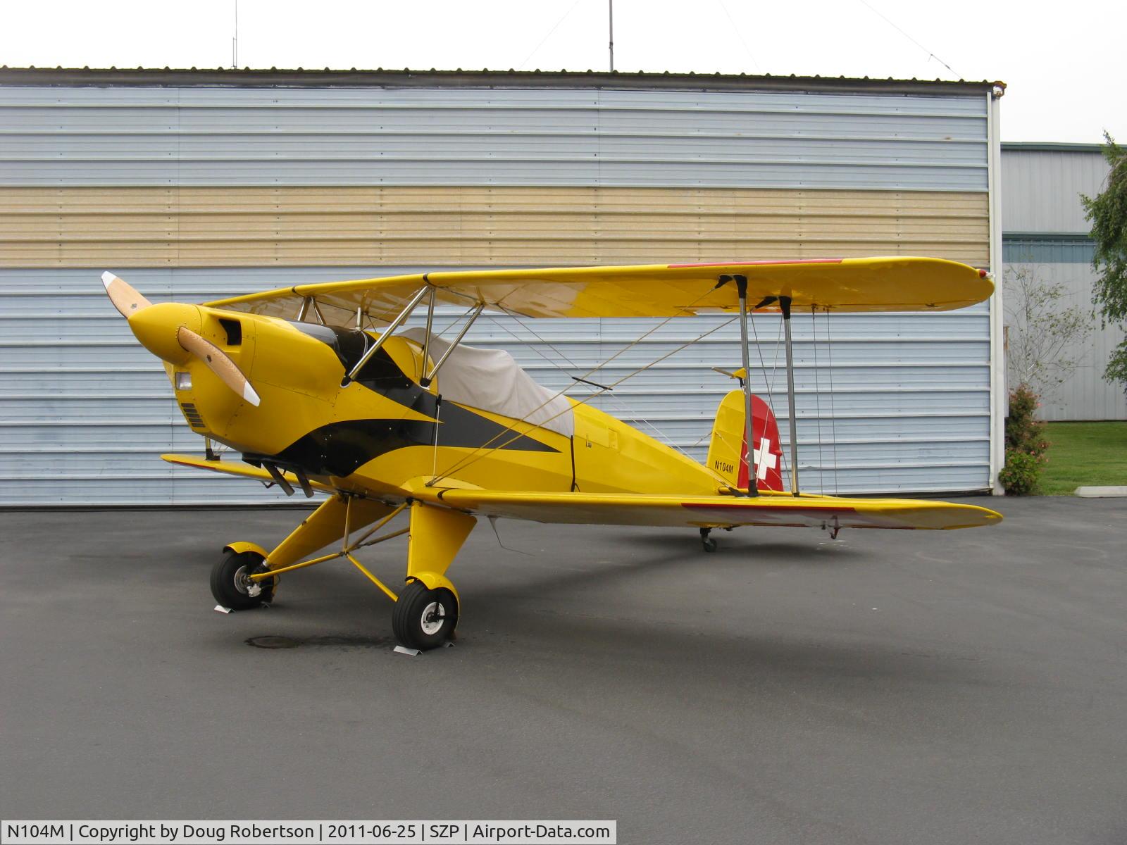 N104M, 2002 SSH T-131PA Jungmann C/N 157, 1992 Galpin Bucker Jungmann AERO Z 131, Lycoming IO-360-A&C 200 Hp