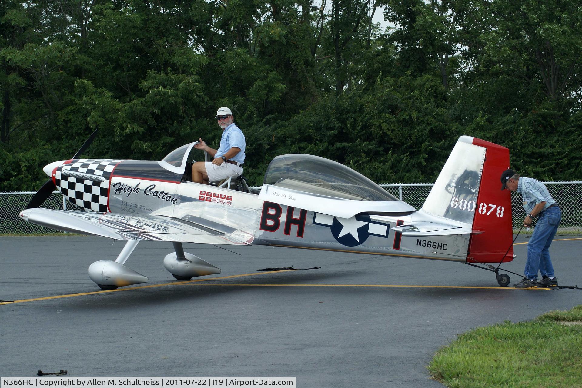 N366HC, 2006 Vans RV-8 C/N 80878, 2006 Harger Burton P RV-8