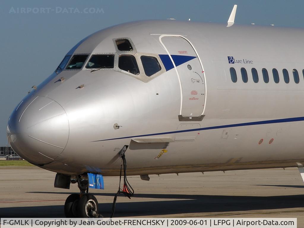 F-GMLK, 1988 McDonnell Douglas MD-83 (DC-9-83) C/N 49672, BlueLine