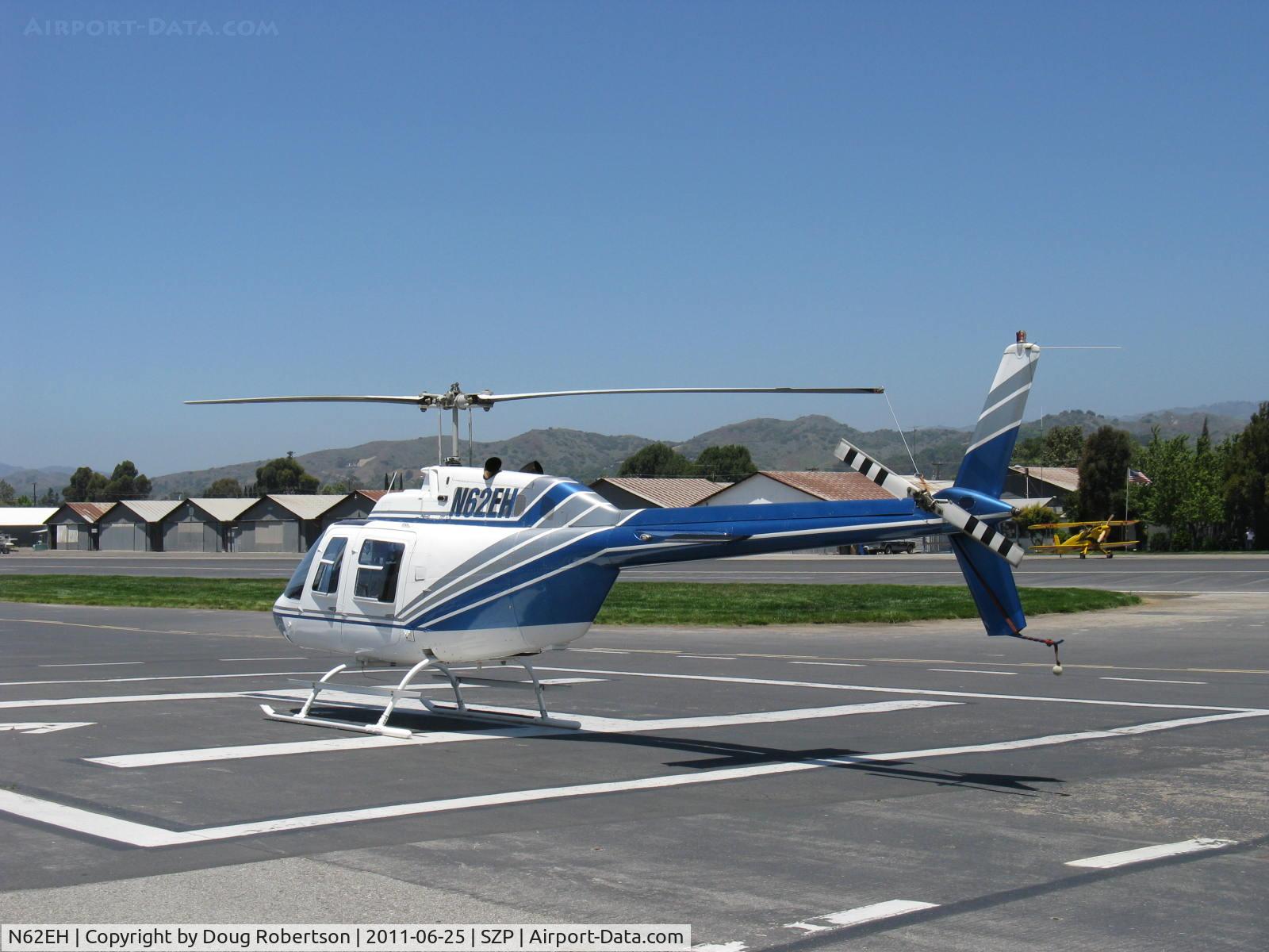 N62EH, 1991 Bell 206B JetRanger II C/N 4191, 1991 Bell 206B JET RANGER II, one Allison 250-C20 Turboshaft 400 shp