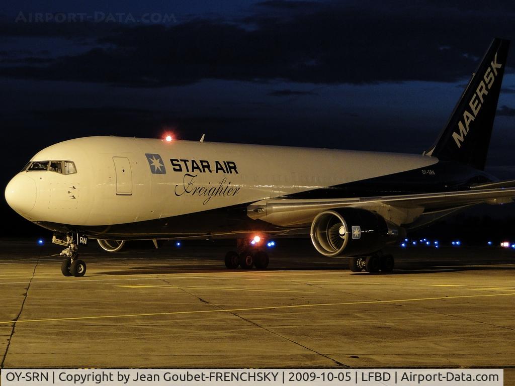 OY-SRN, 1985 Boeing 767-219ERF C/N 23326, DHL departure to Nantes