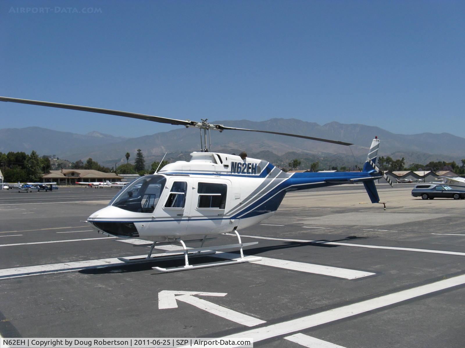 N62EH, 1991 Bell 206B JetRanger II C/N 4191, 1991 Bell 206B JET RANGER II, one Allison 250-C20 Turboshaft 400 shp