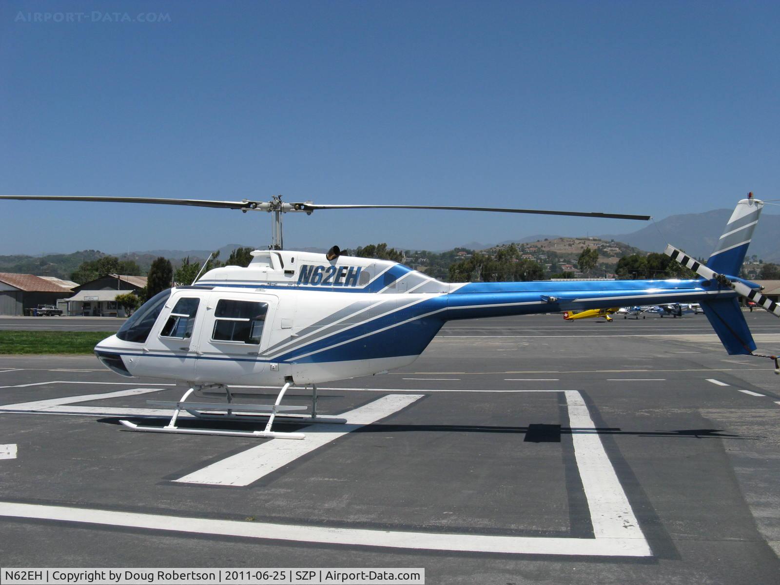 N62EH, 1991 Bell 206B JetRanger II C/N 4191, 1991 Bell 206B JET RANGER II, one Allison 250-C20 Turboshaft 400 shp