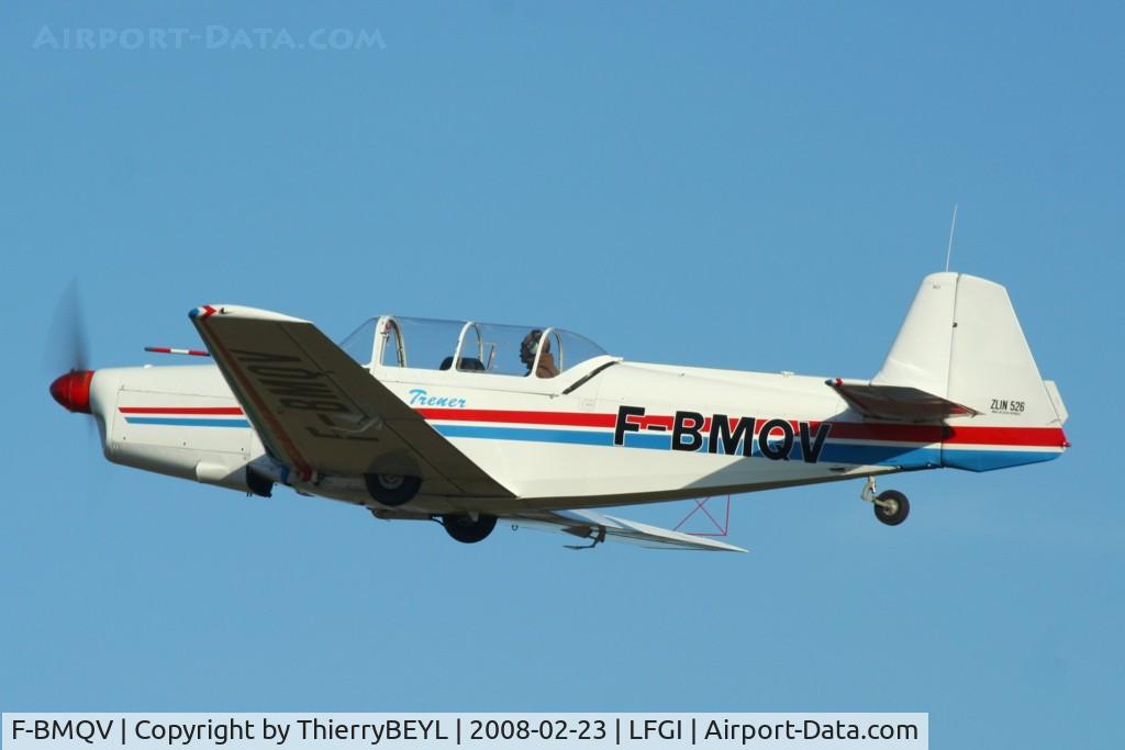F-BMQV, 1963 Zlín Z-526 Trener Master C/N 901, At Darois airfield