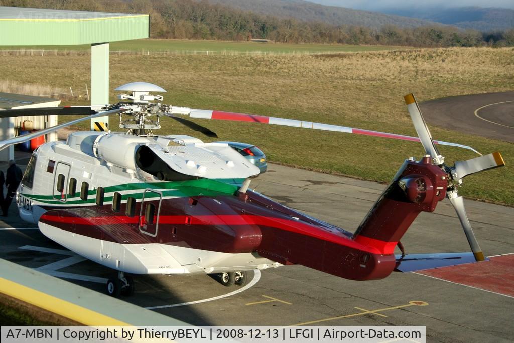 A7-MBN, 2006 Sikorsky S-92 Helibus C/N 920053, In refueling at Darois