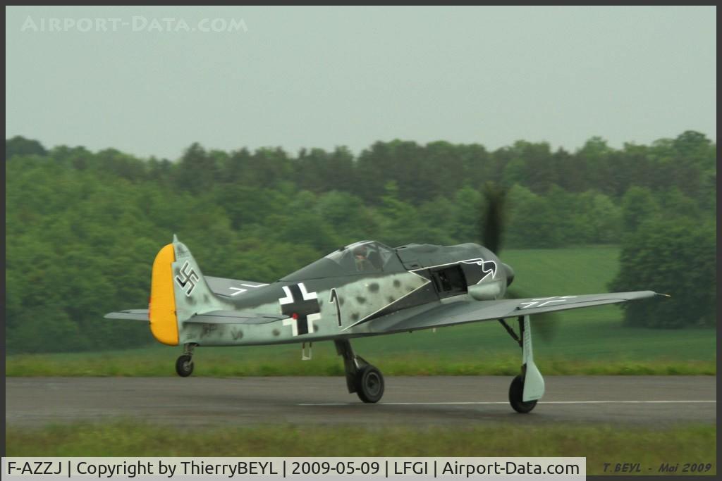 F-AZZJ, Flugwerk Fw 190-A8/N Replica C/N 990013, First take-off