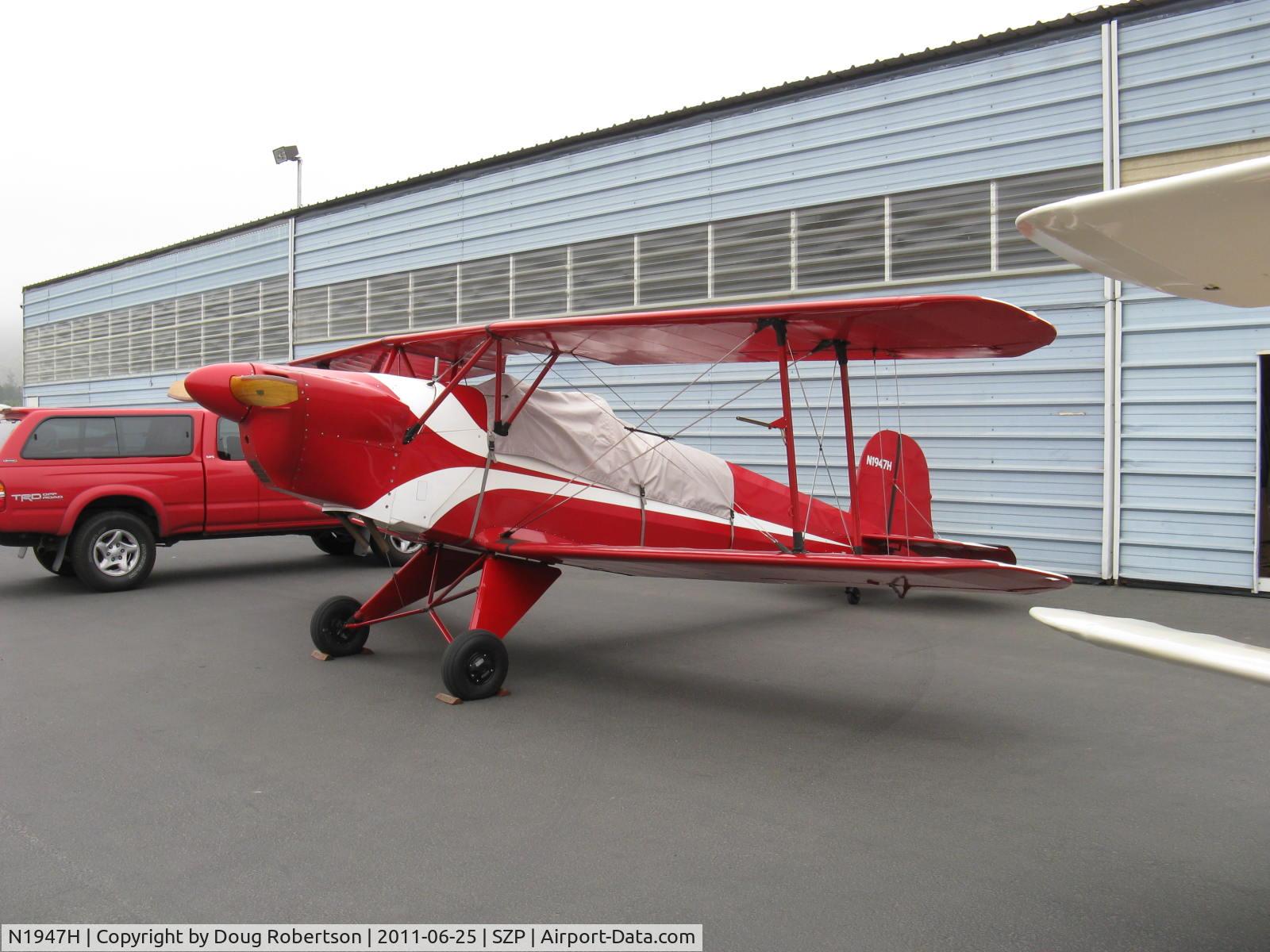 N1947H, 1947 Bucker Bu-131 Jungmann C/N 185, 1947 AERO Z Bucker JUNGMANN 131, Lycoming O&VO-360 upgrade