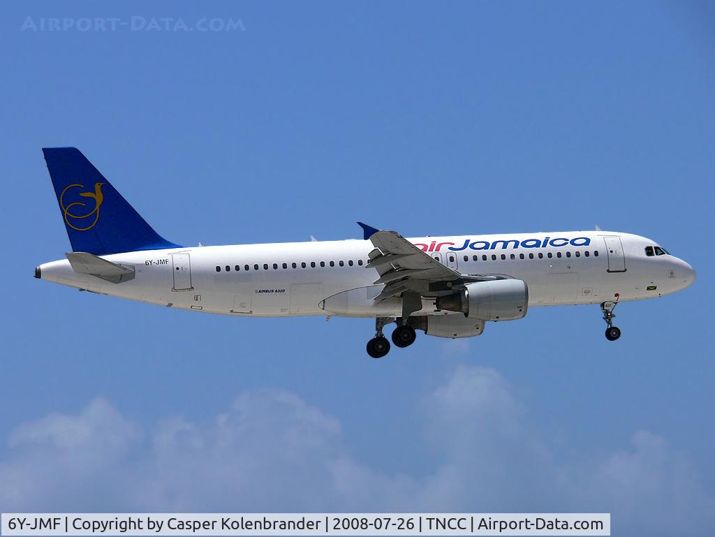 6Y-JMF, 2000 Airbus A320-214 C/N 1213, Air Jamaica