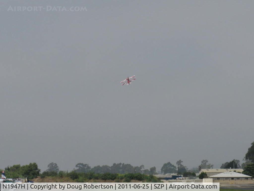 N1947H, 1947 Bucker Bu-131 Jungmann C/N 185, 1947 AERO Z Bucker JUNGMANN 131, Lycoming O&VO-360 upgrade, climbing turn Rwy 22 end