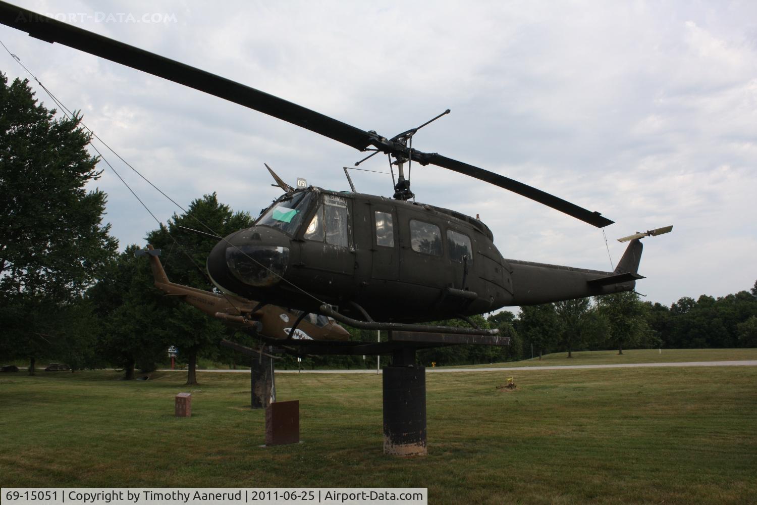 69-15051, Bell UH-1H-BF Iroquois C/N 11339, Bell UH-1H-BF, c/n: 11339; American Legion Vietnam War Memorial Post 639