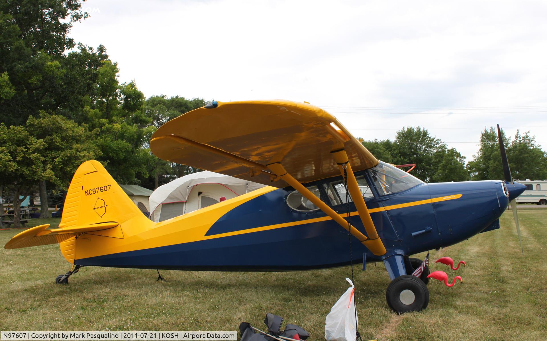 N97607, 1946 Stinson 108 Voyager C/N 108-607, Stinson 108