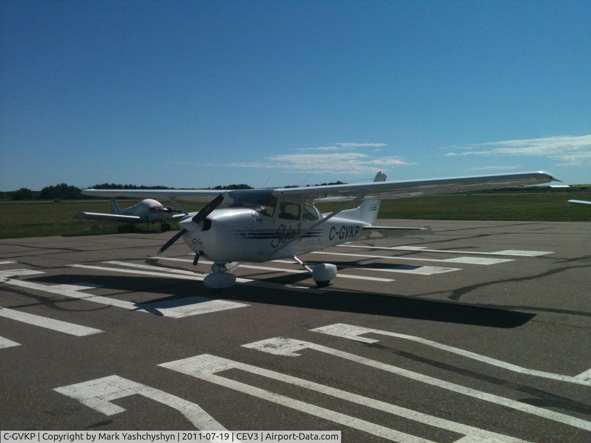 C-GVKP, 1977 Cessna 172N C/N 17268569, On the way to CYMM from CEV3