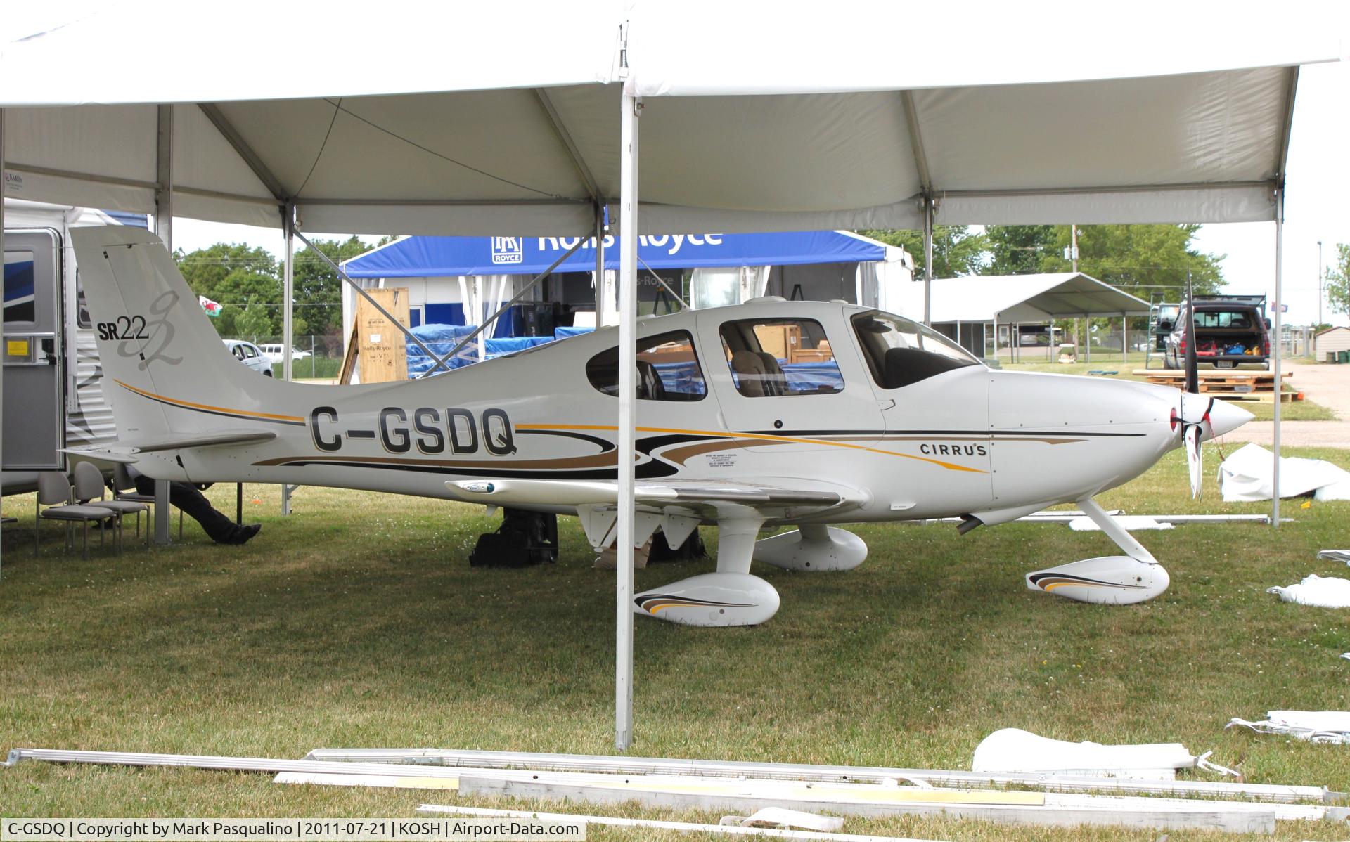 C-GSDQ, 2004 Cirrus SR22 G2 C/N 1042, Cirrus SR22