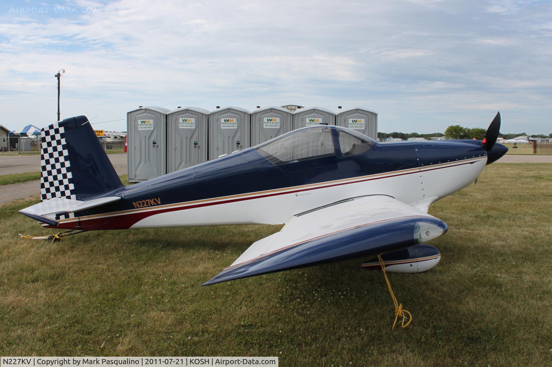 N227KV, 2006 Vans RV-7 C/N 72196, Vans RV-7