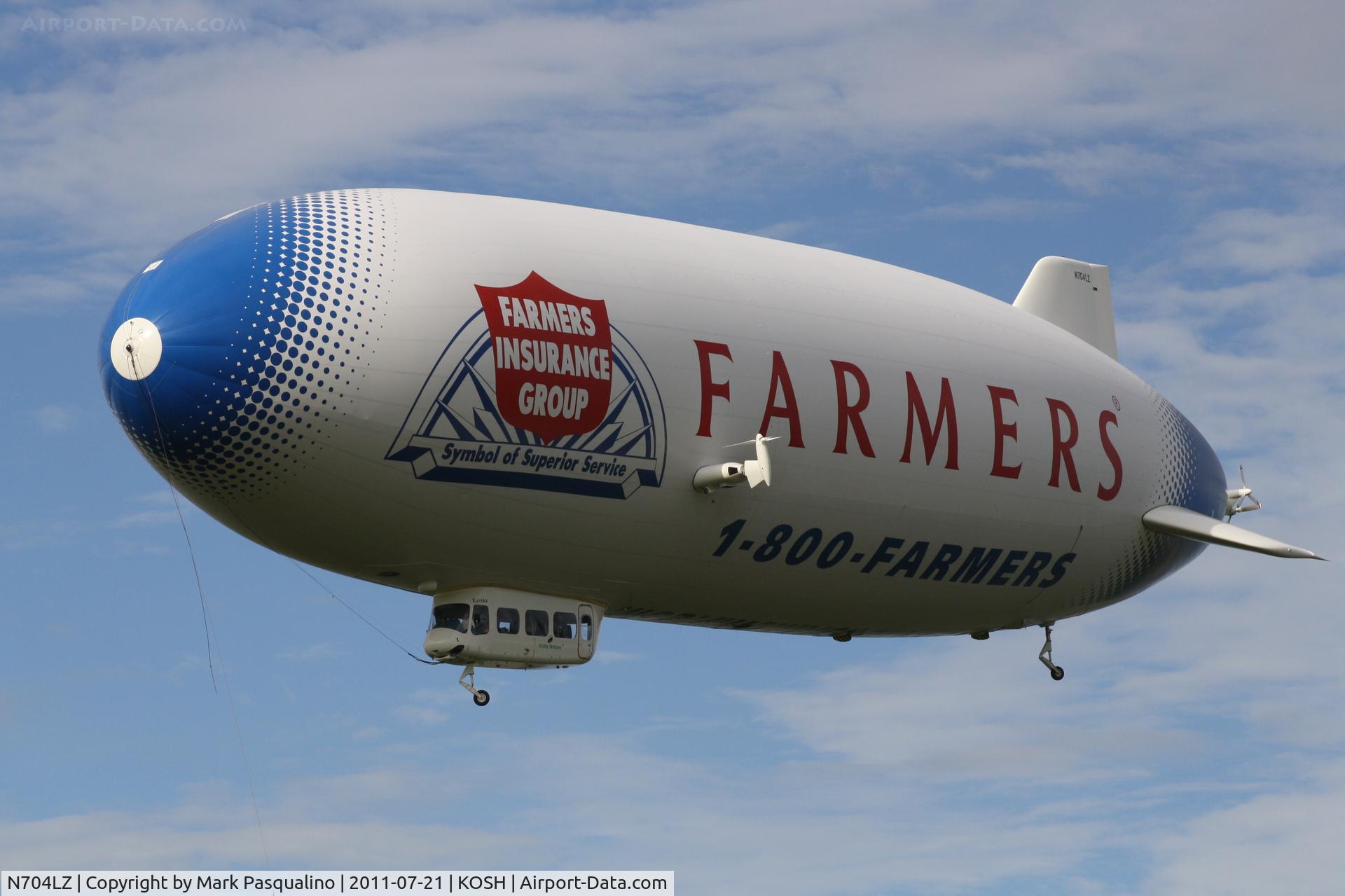 N704LZ, 2008 Zeppelin LZ N07-100 C/N 004, Zeppelin LZ N07-100