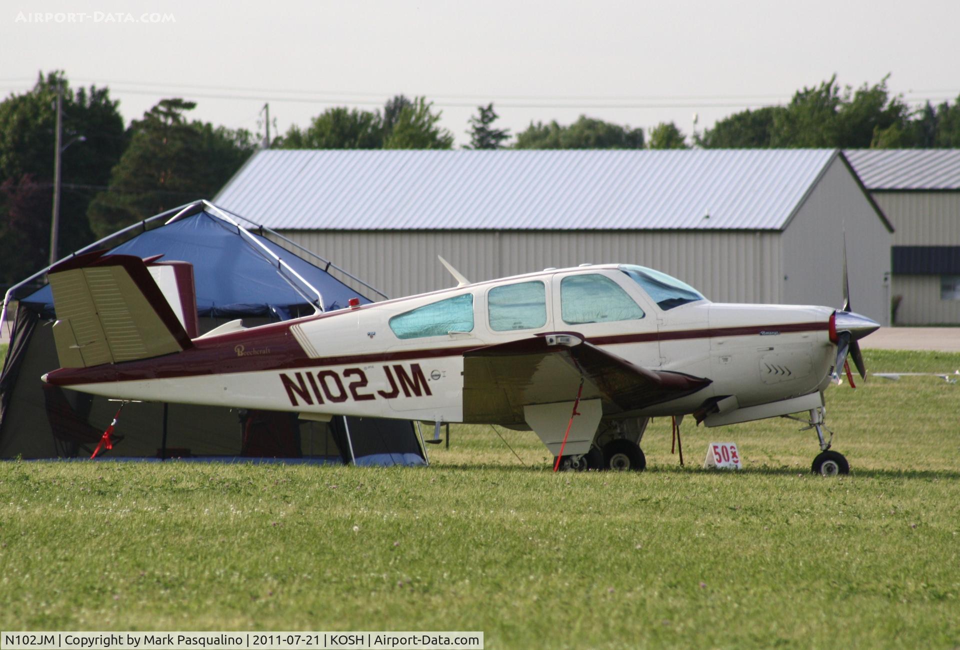 N102JM, 1979 Beech V35B Bonanza C/N D-10216, Beech V35B