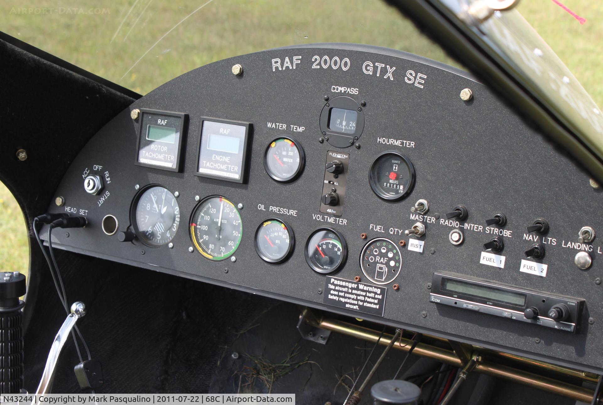 N43244, 2005 RAF 2000 C/N H2-03-14-597, Roberts 2000