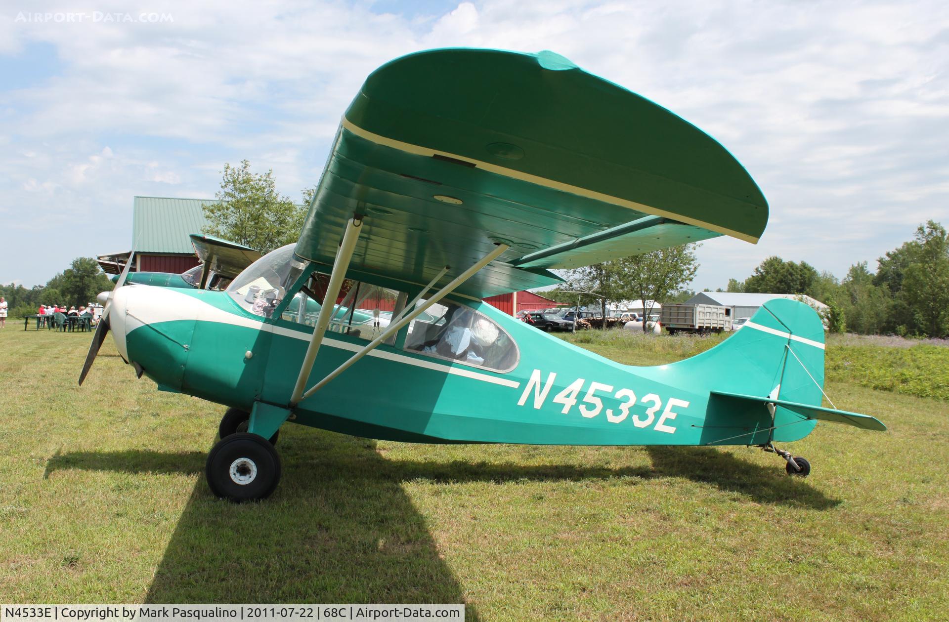 N4533E, 1948 Aeronca 7DC C/N 7DC-139, Aeronca 7DC
