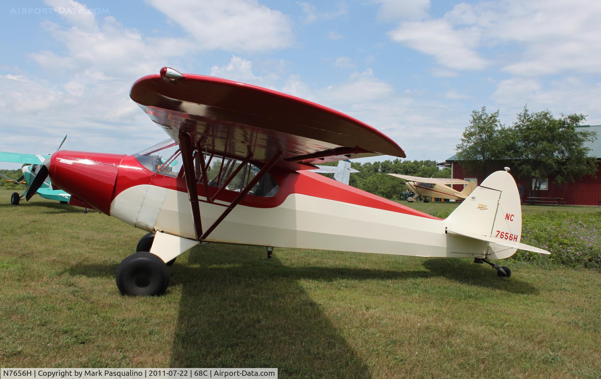 N7656H, 1946 Piper PA-12 Super Cruiser C/N 12-534, Piper PA-12
