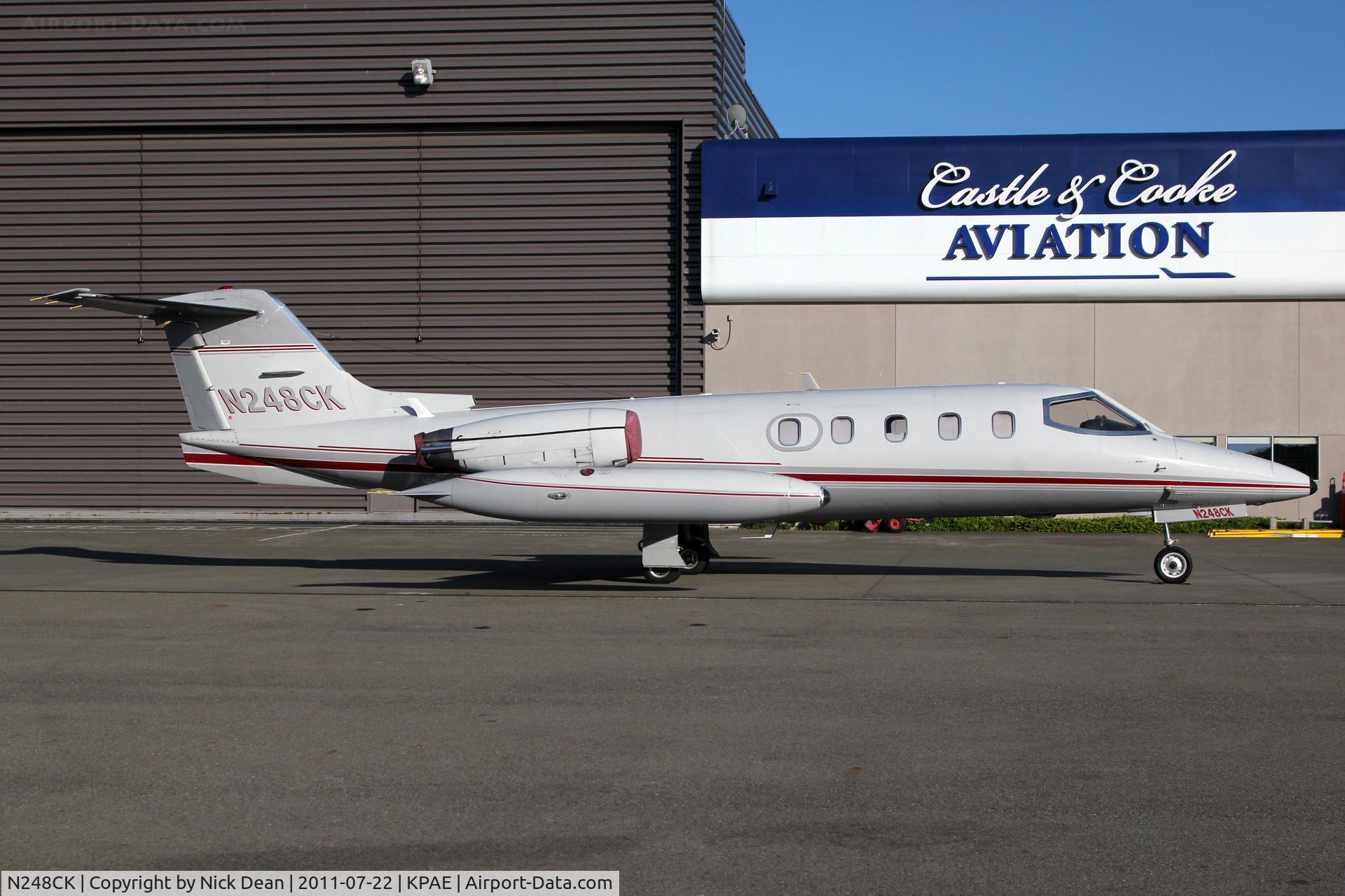 N248CK, 1978 Gates Learjet 25D C/N 248, KPAE/PAE