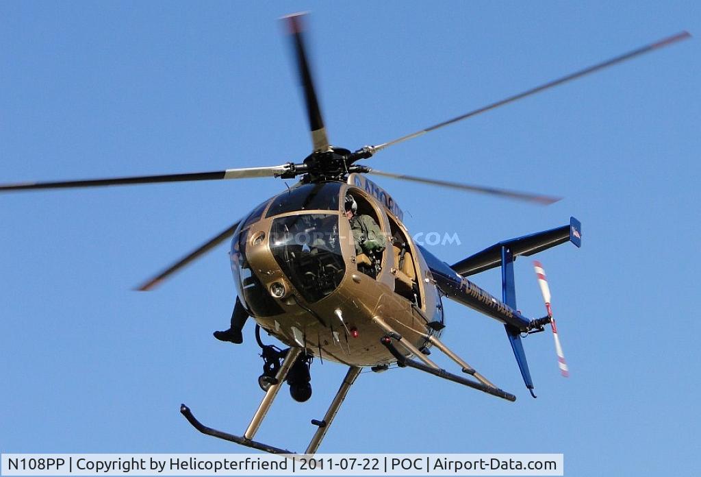 N108PP, 2008 MD Helicopters 369E C/N 0578E, Landing the ship