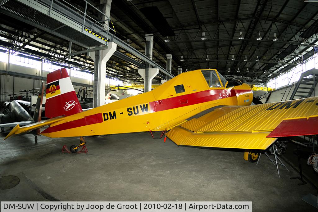 DM-SUW, 1974 Zlin Z-37A Cmelak C/N 19-20, preserved in the museum in Wernigerode.