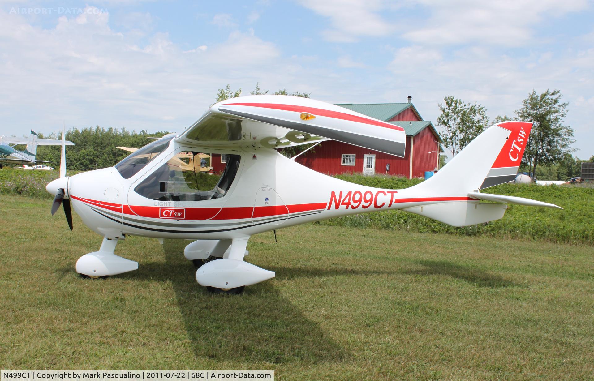 N499CT, 2007 Flight Design CTSW C/N 07-03-09, Flight Design CTSW