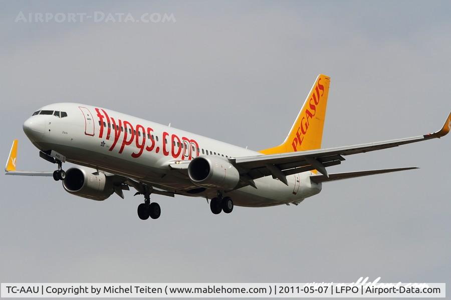 TC-AAU, 2010 Boeing 737-82R C/N 40873, Pegasus Airlines