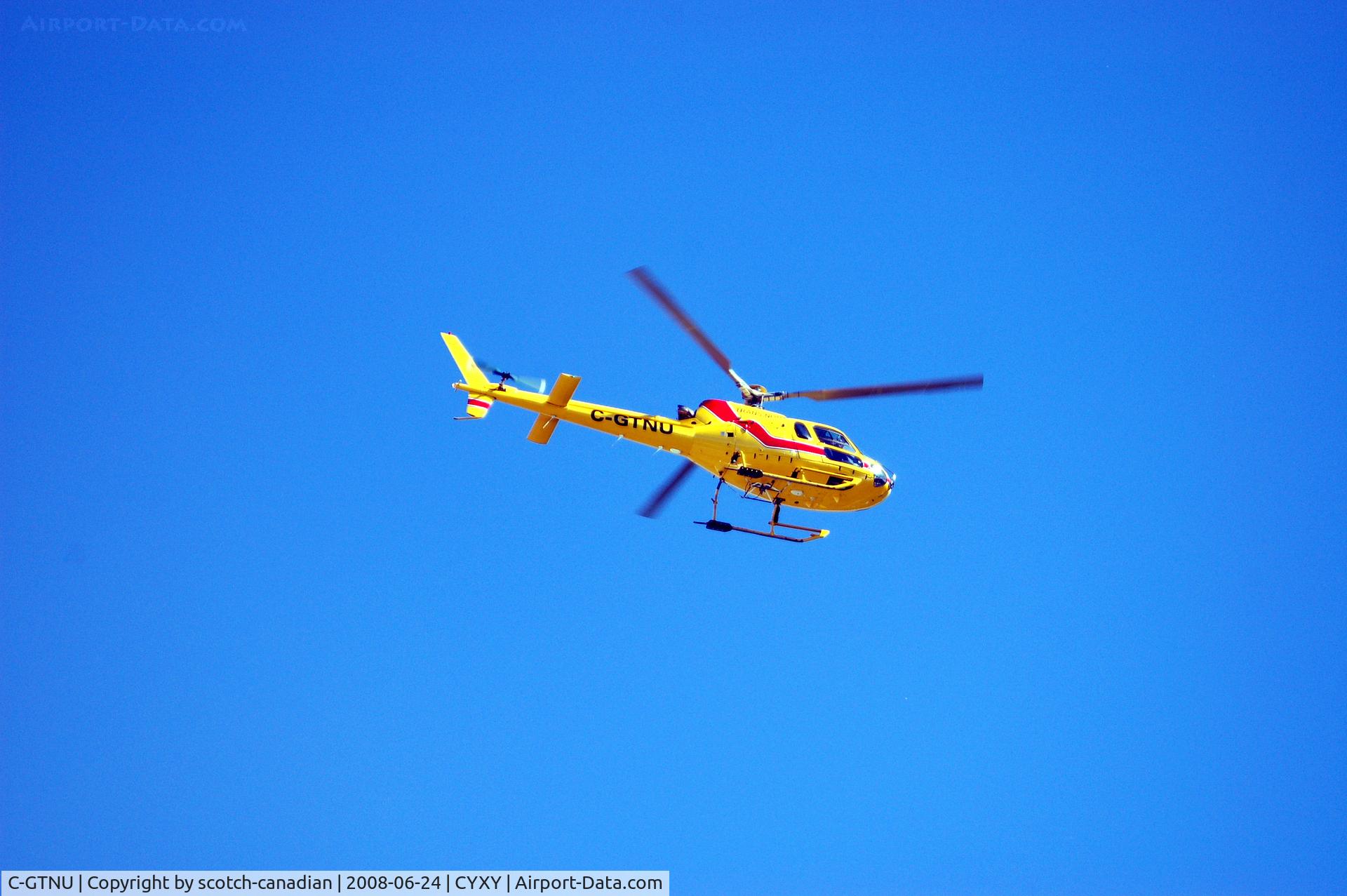 C-GTNU, 1997 Aerospatiale AS-350B-2 Ecureuil C/N 3046, Aerospatiale AS 350 B-2 Helicopter C-GTNU at Whitehorse, YT