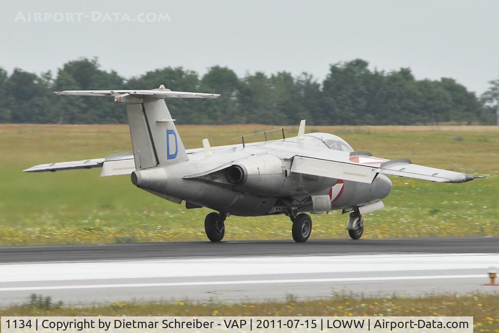1134, Saab 105OE C/N 105434, Austrian Air Force Saab 105