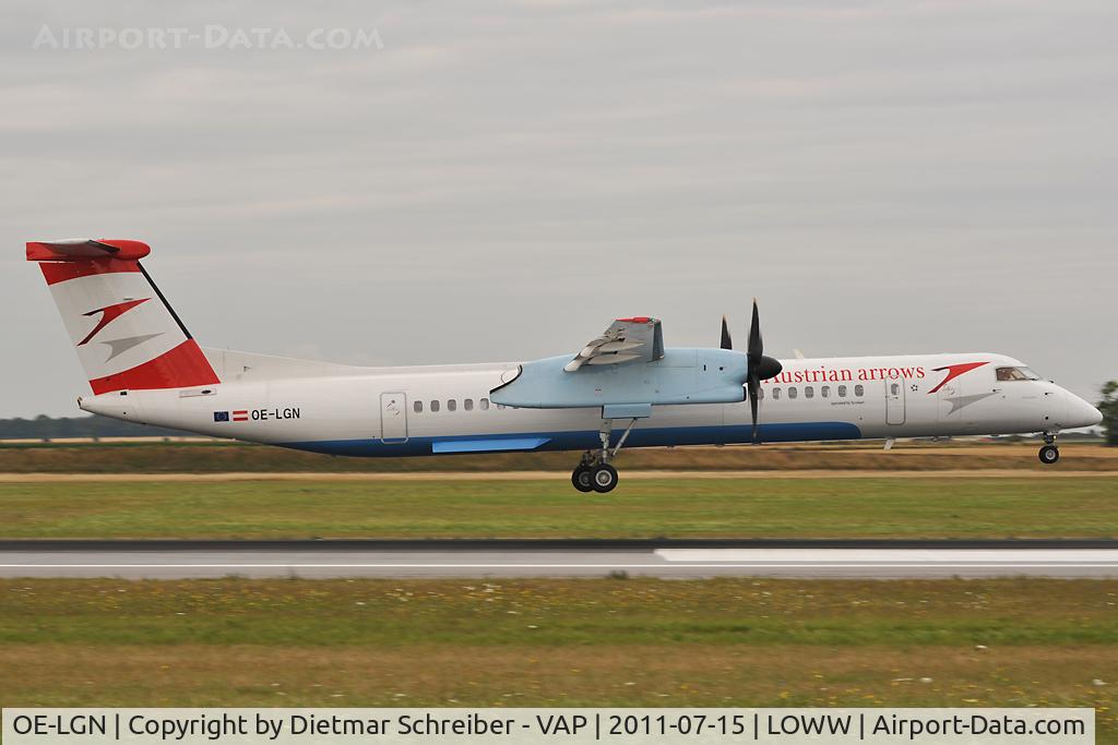 OE-LGN, 2010 De Havilland Canada DHC-8-402Q Dash 8 C/N 4326, Austrian Arrows Dash 8-400