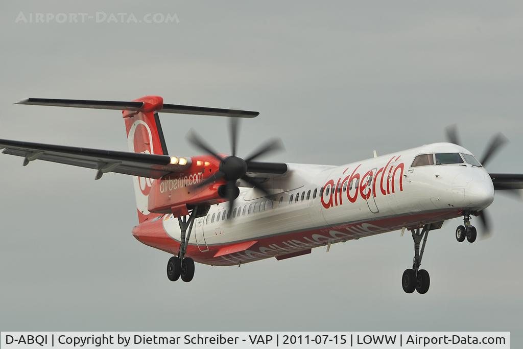 D-ABQI, 2009 De Havilland Canada DHC-8-402Q Dash 8 C/N 4264, Air Berlin Dash 8-400