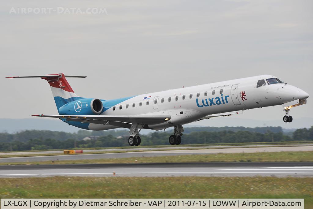 LX-LGX, 1999 Embraer EMB-145LU (ERJ-145LU) C/N 145147, Luxair Embraer 145