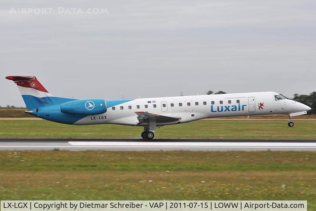 LX-LGX, 1999 Embraer EMB-145LU (ERJ-145LU) C/N 145147, Luxair Embraer 145