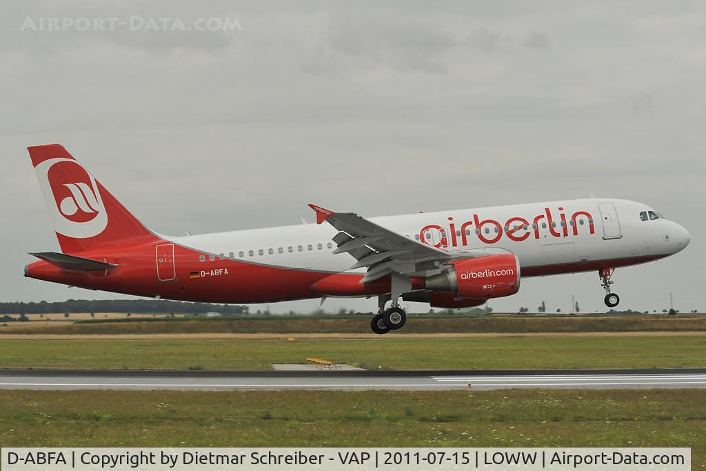 D-ABFA, 2009 Airbus A320-214 C/N 4101, Air Berlin Airbus 320