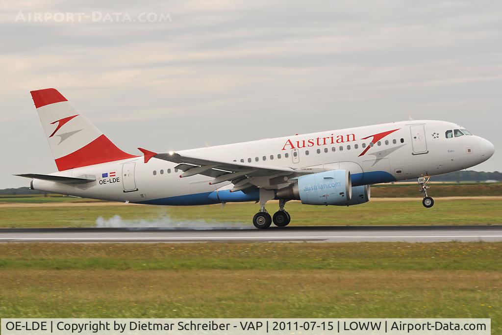 OE-LDE, 2005 Airbus A319-112 C/N 2494, Austrian Airlines Airbus 319