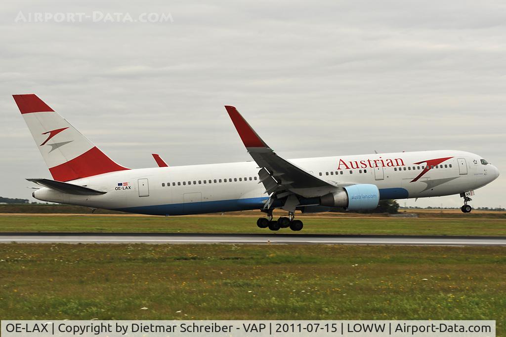 OE-LAX, 1992 Boeing 767-3Z9/ER C/N 27095, Austrian Airlines Boeing 767-300
