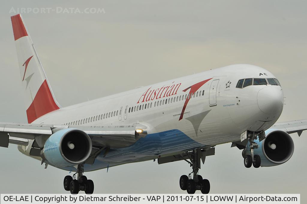 OE-LAE, 2000 Boeing 767-3Z9/ER C/N 30383, Austrian Airlines Boeing 767-300