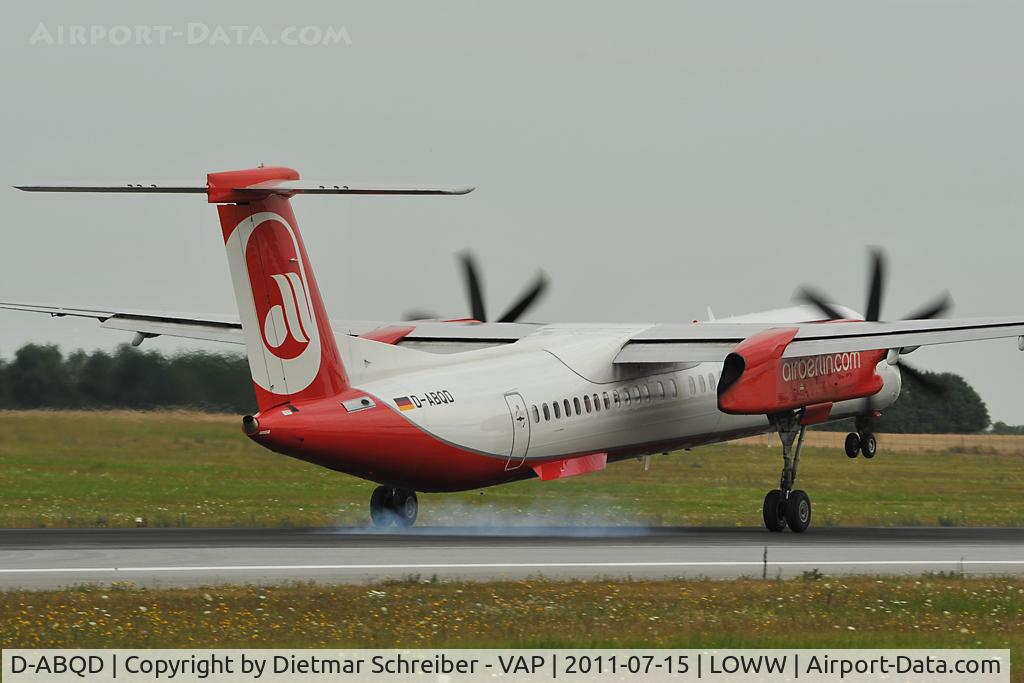 D-ABQD, 2009 De Havilland Canada DHC-8-402Q Dash 8 C/N 4234, Air Berlin Dash 8-400