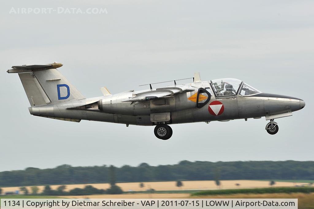 1134, Saab 105OE C/N 105434, Austrian Air Force Saab 105