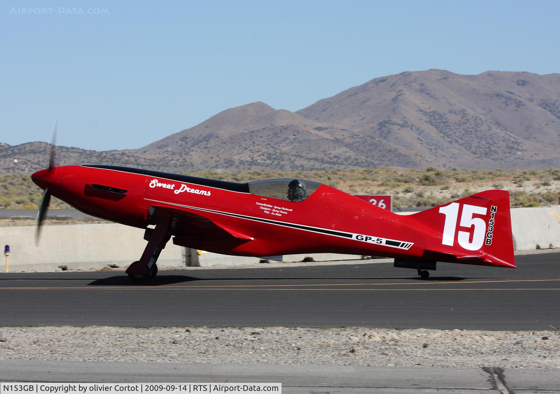 N153GB, Lancair GP-5 C/N 001, Reno air races 2010