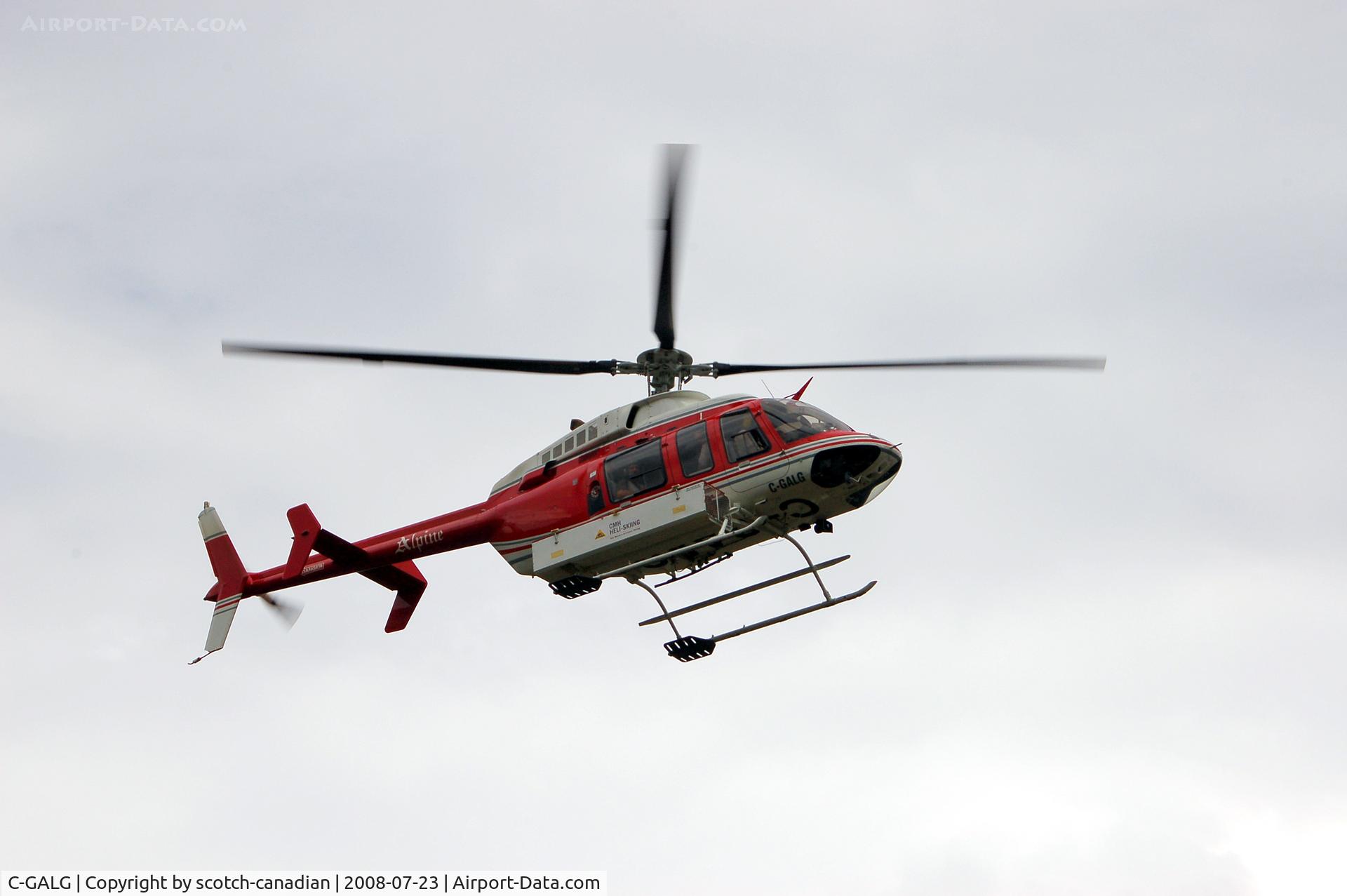 C-GALG, Bell 407 C/N 53059, CMH Heli-Skiing Bell 407 Helicopter C-GALG  