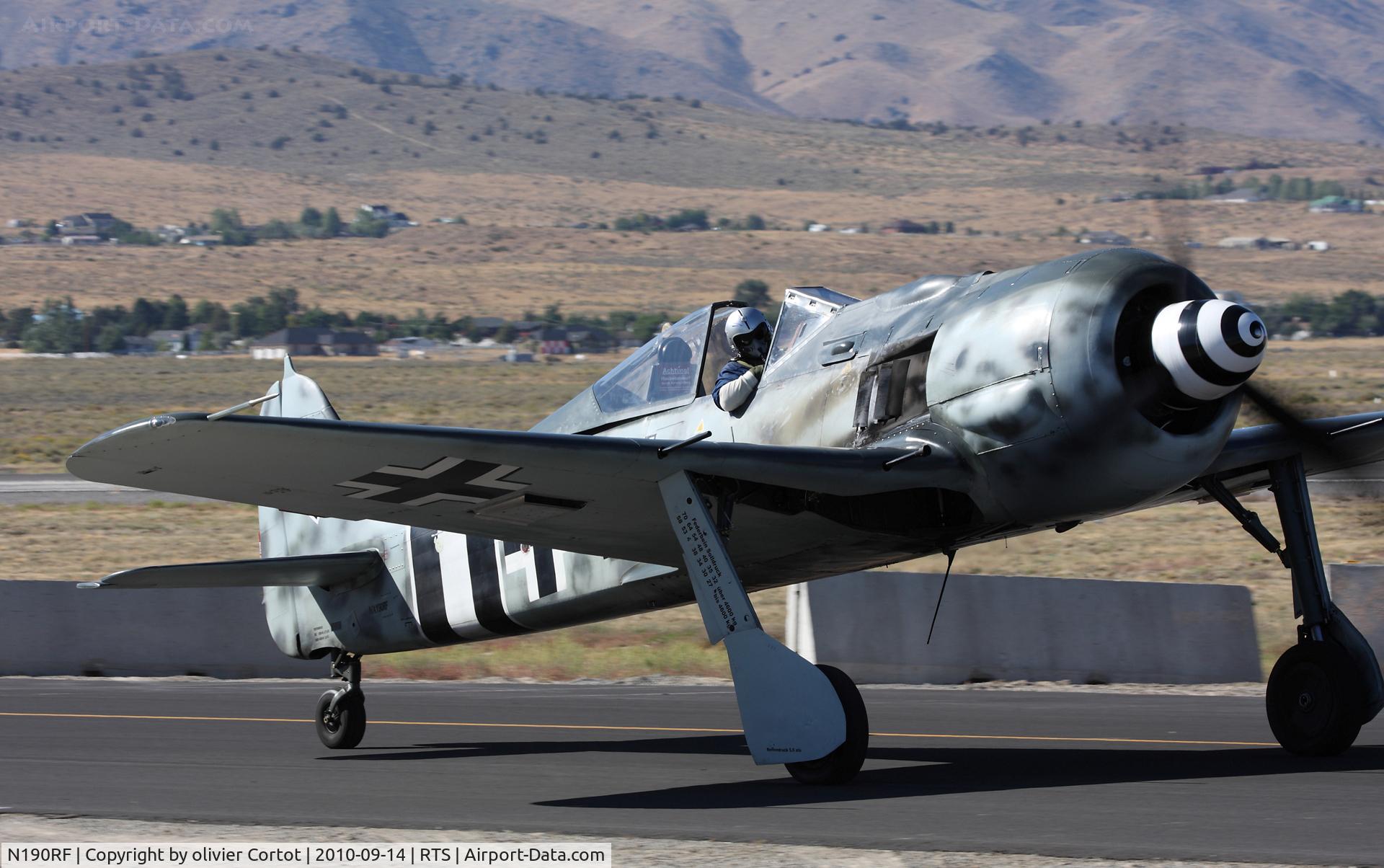 N190RF, Focke-Wulf Fw-190A-9 C/N 980 574, Reno air races 2010