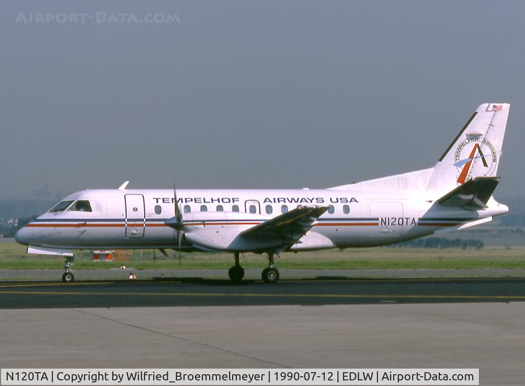 N120TA, 1989 Saab 340A C/N 340A-151, Tempelhof Airways USA