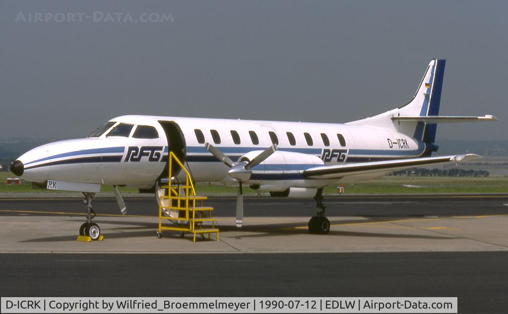 D-ICRK, 1980 Swearingen SA-226TC Metro II C/N TC-333, RFG - Regionalflug GmbH / Waiting for the next flight.
