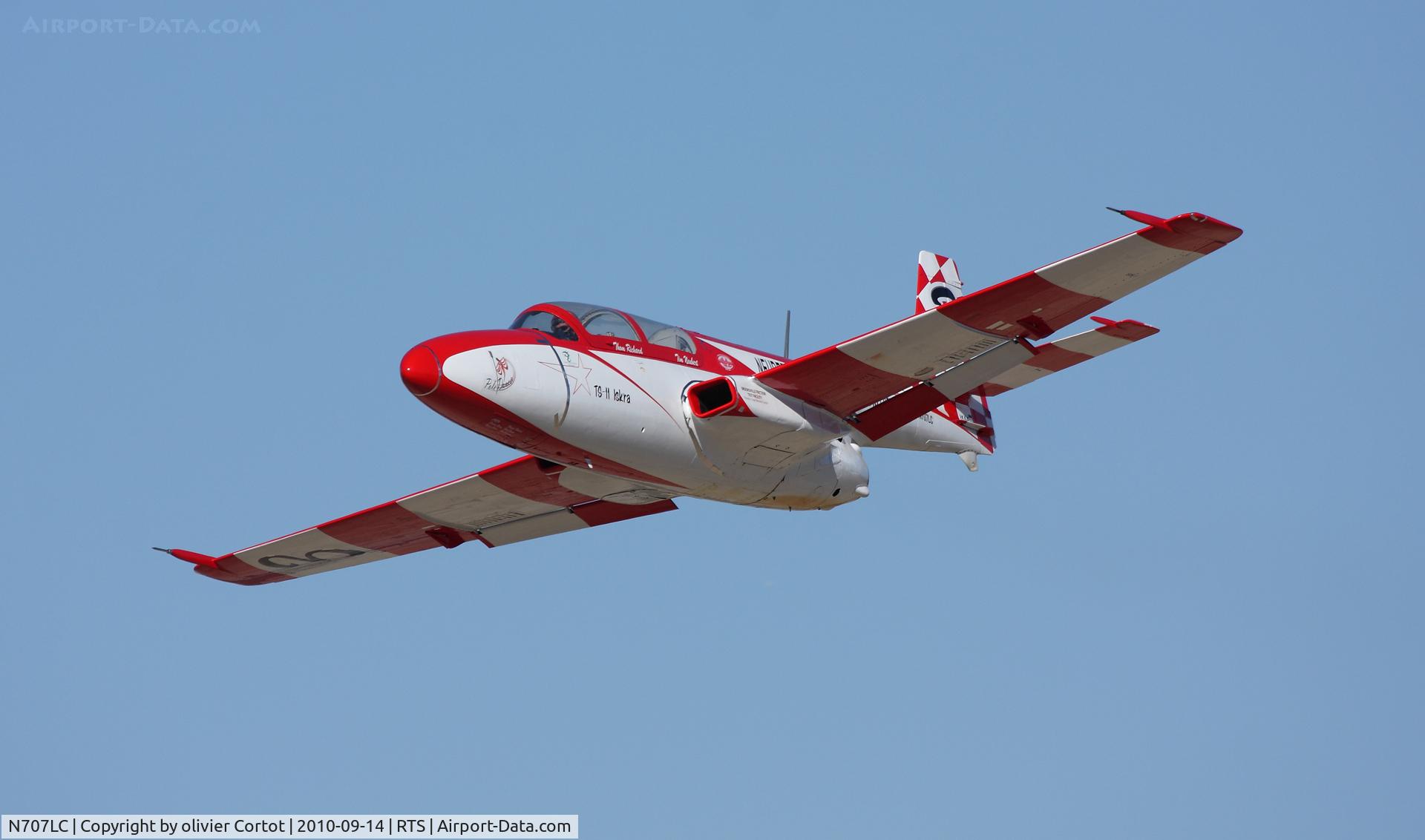 N707LC, 1971 PZL-Mielec TS-11 Iskra C/N 1H0707, Reno air races 2010