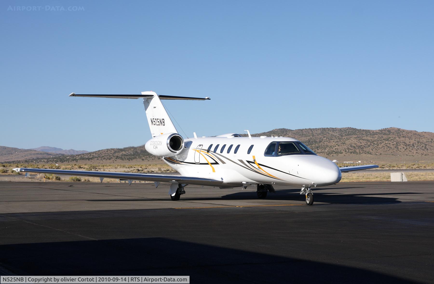 N525NB, 2010 Cessna 525C CitationJet CJ4 C/N 525C-0003, Reno air races 2010