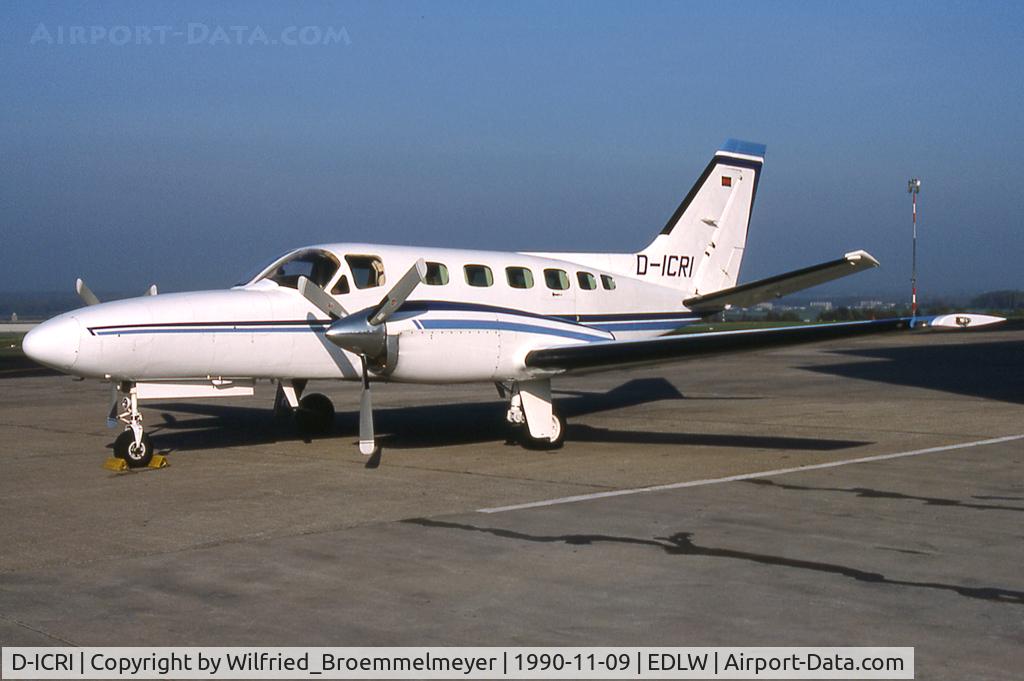 D-ICRI, 1980 Cessna 441 Conquest II C/N 441-0146, Scan from Slide - RFG Regionalflug GmbH