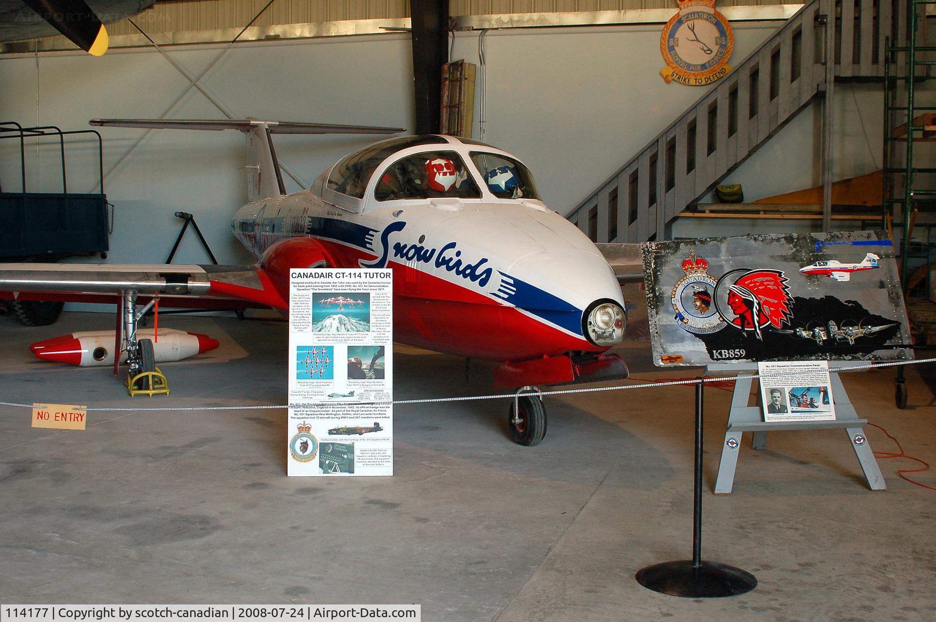 114177, 1966 Canadair CT-114 Tutor C/N 1177, Canadair CT-114 